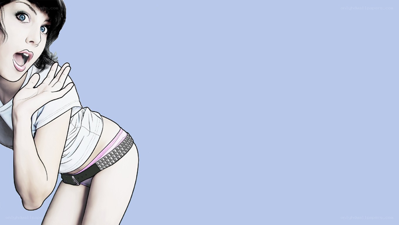 anime character in underwear