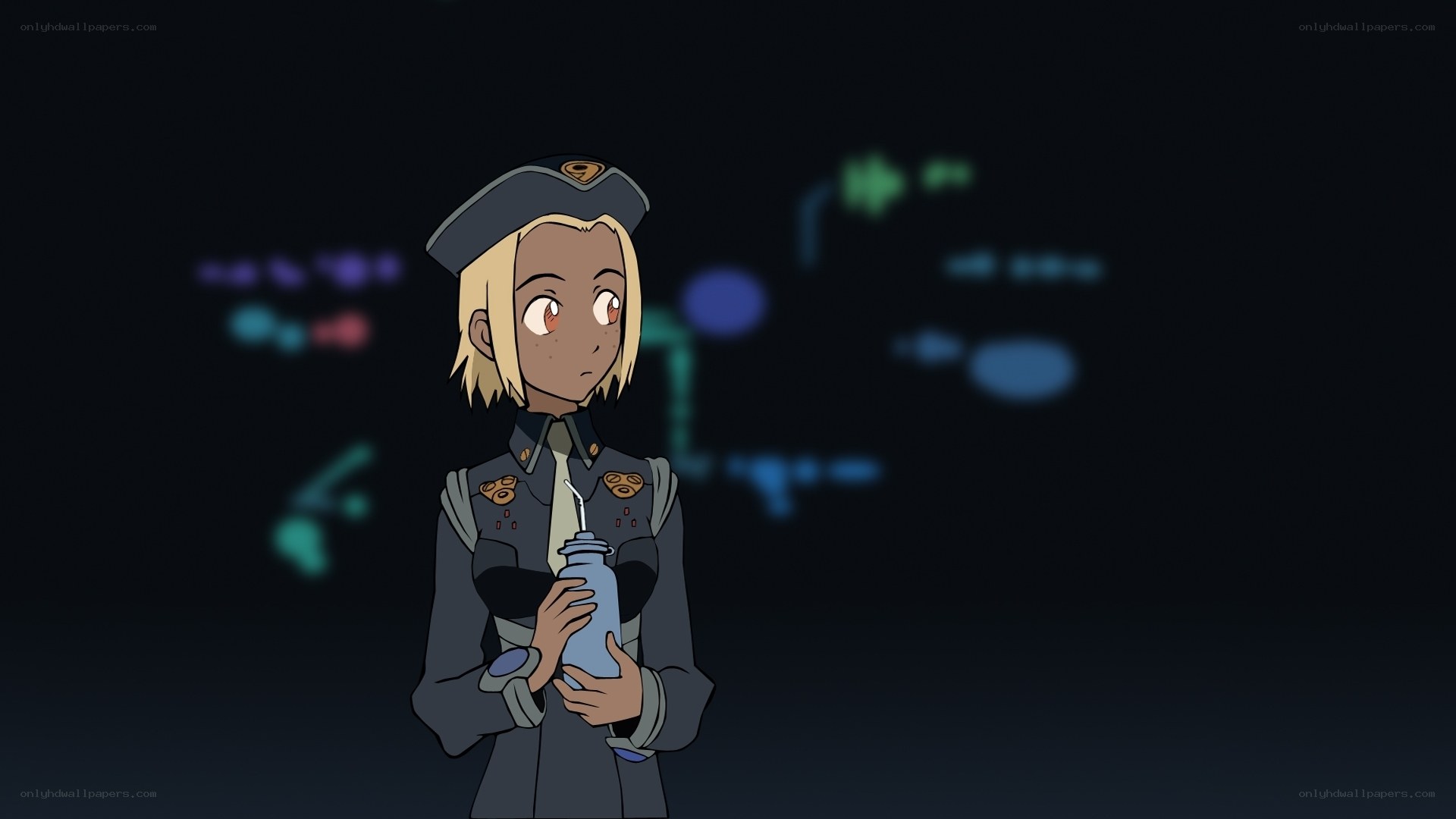 anime character in uniform