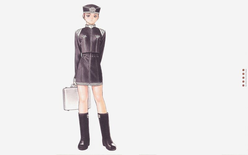 anime character in uniform
