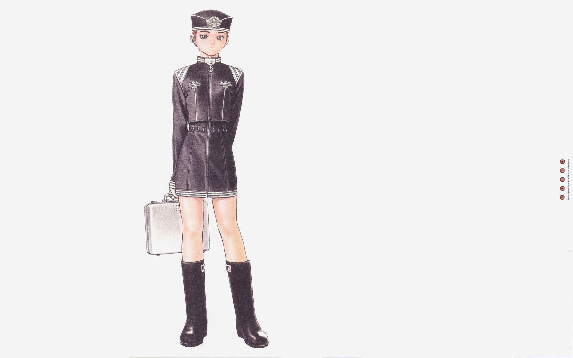 anime character in uniform