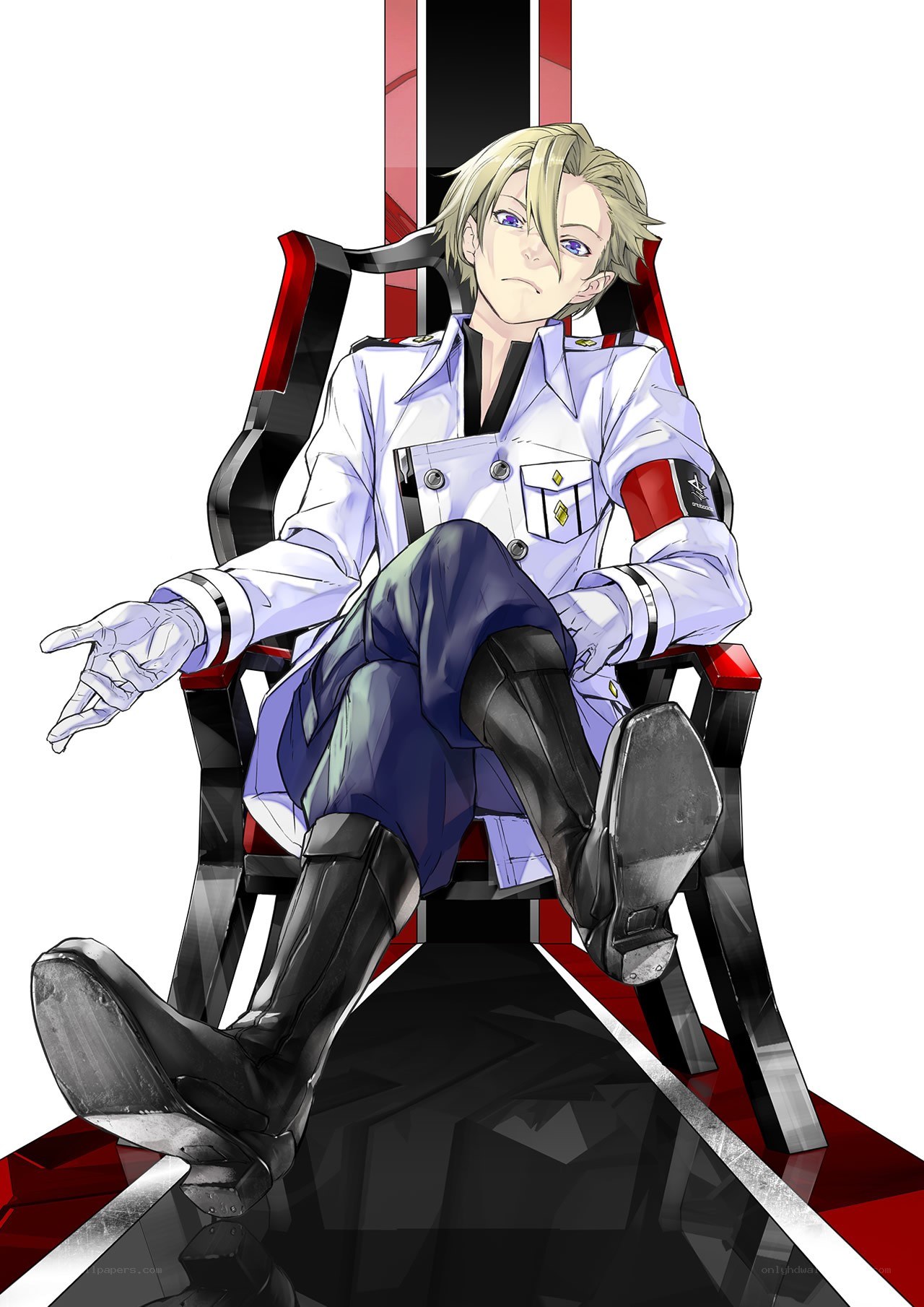 anime character in uniform