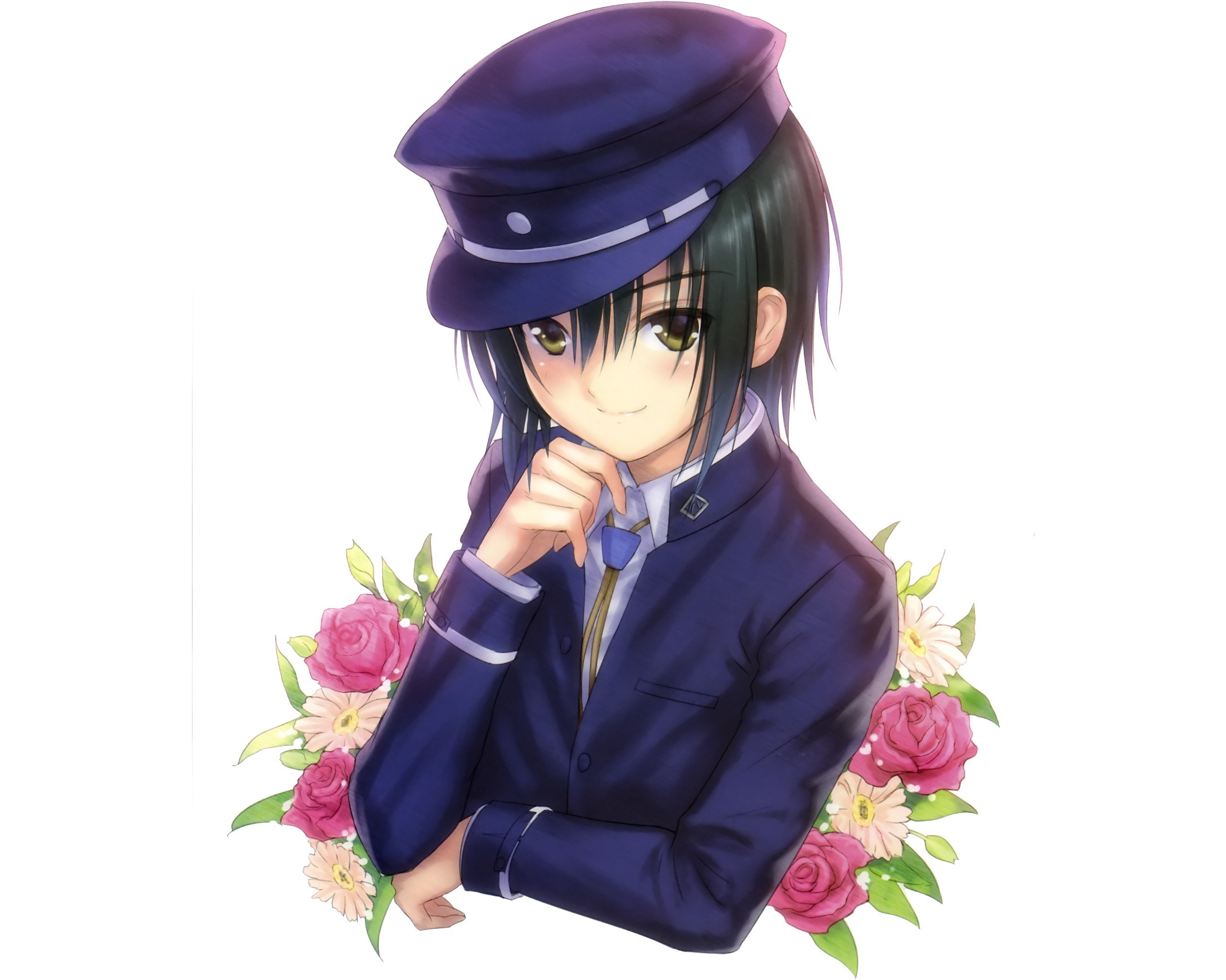 anime character in uniform