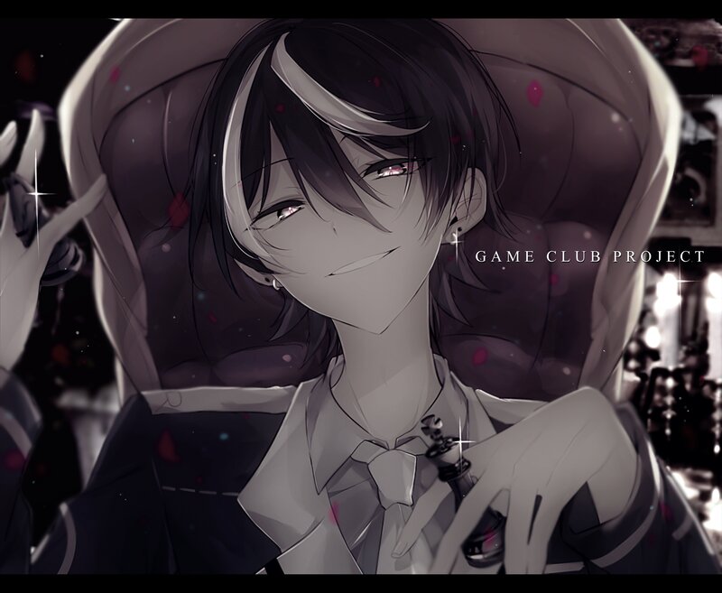 Anime Character in Uniform — Gray, Dramatic
