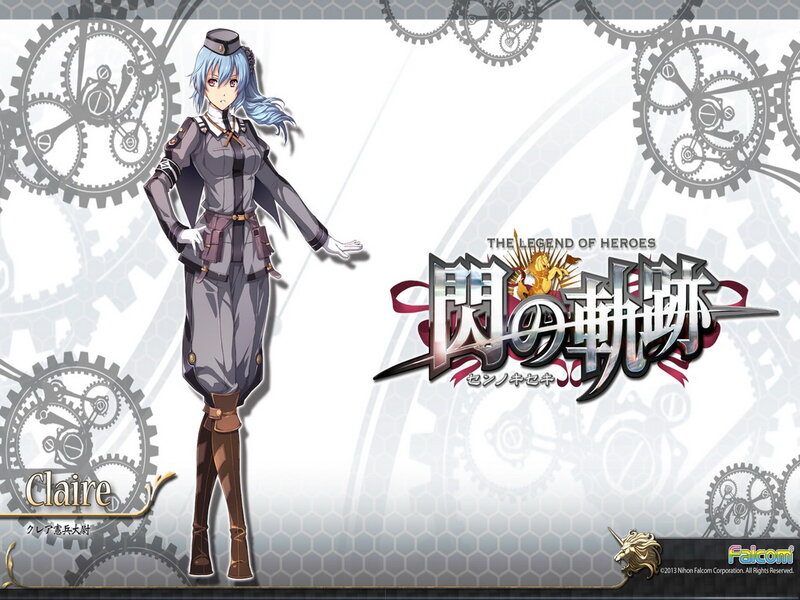 Anime Character in Uniform — Gray