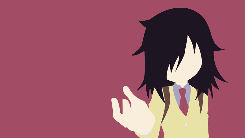 Anime Character in Uniform — Maroon