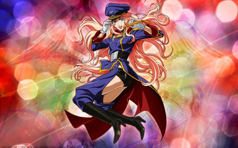 Anime Character in Uniform — Purple, Dynamic