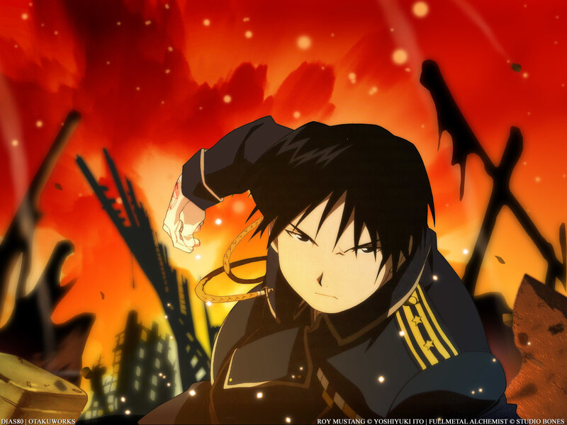 Anime Character in Uniform — Red