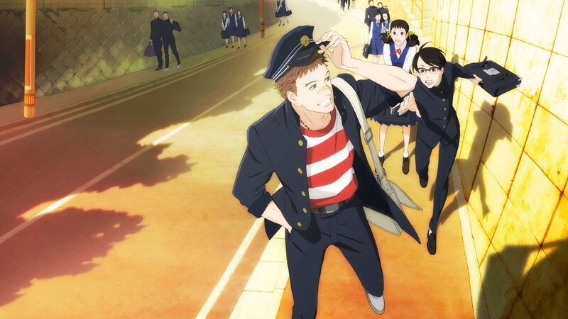 Anime Character in Uniform — Yellow