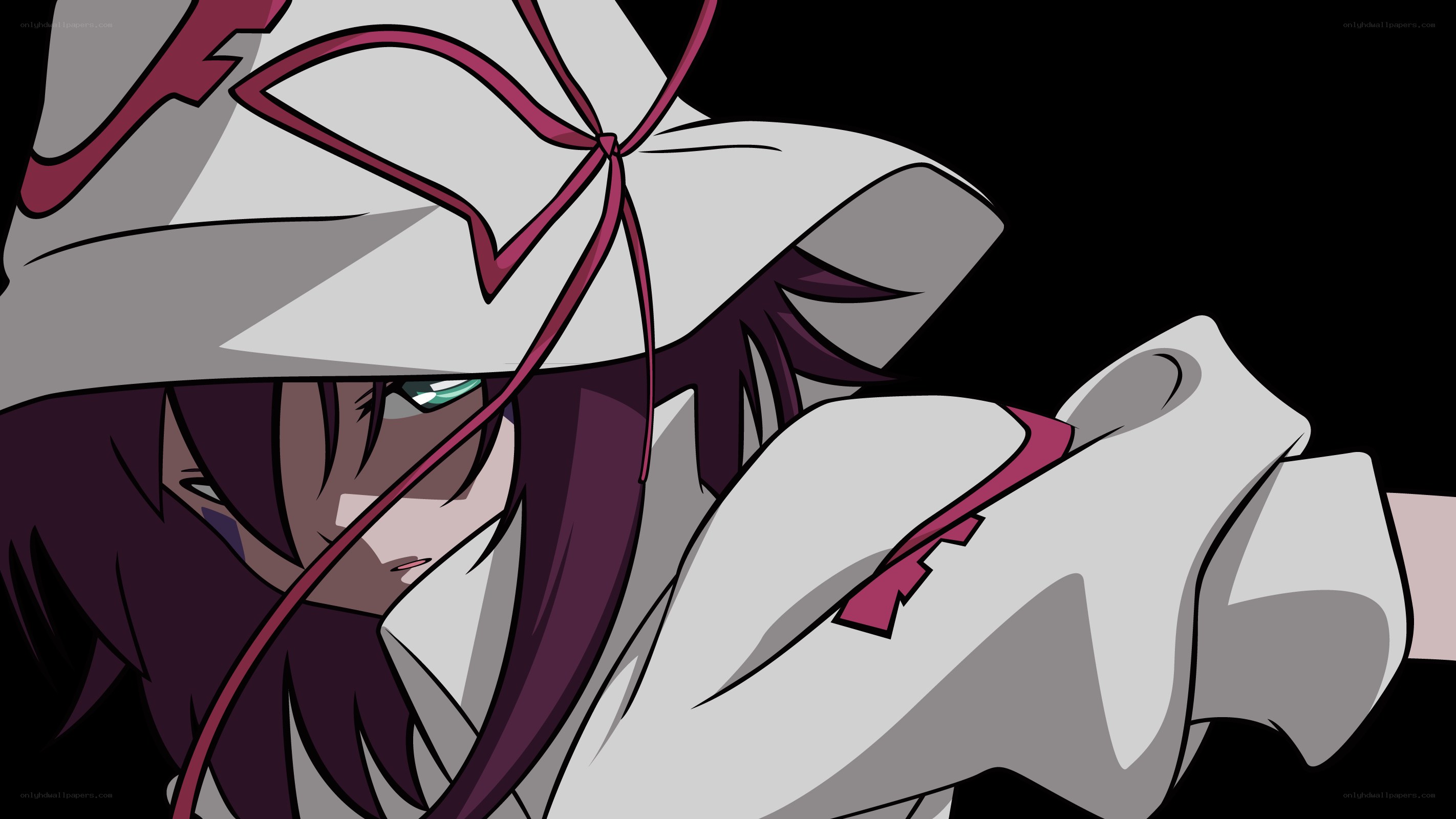 anime character in white cloak