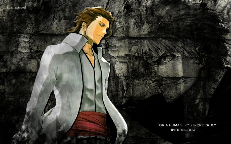 Anime Character in White Coat — Black, Dramatic, Manga