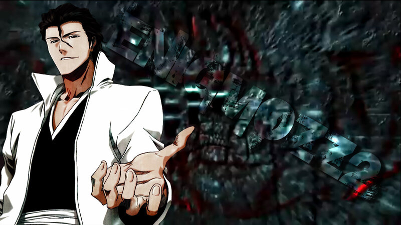 Anime Character in White Coat — Black, Dramatic