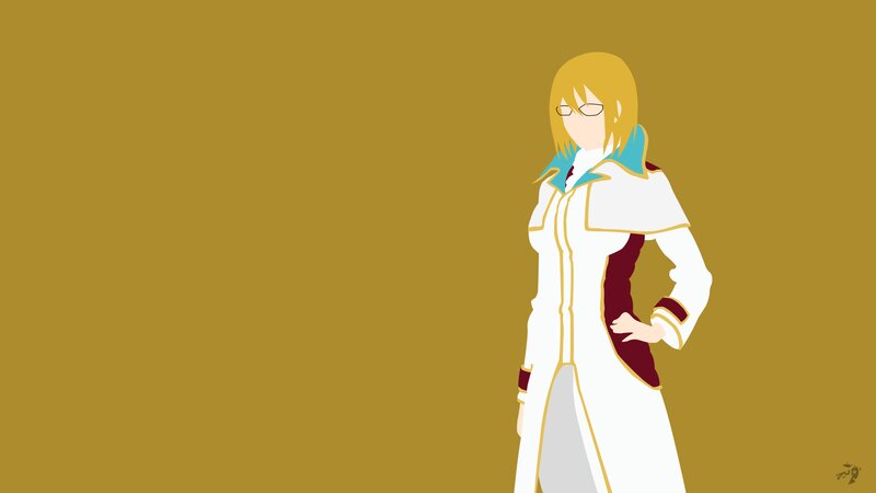 Anime Character in White Coat — Brown