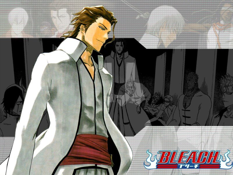 Anime Character in White Coat — Dramatic, Manga, Background Figures