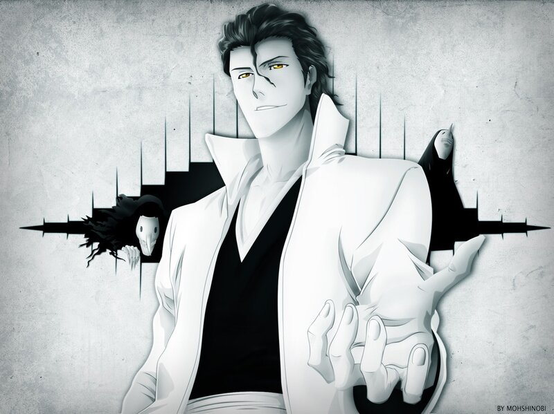 Anime Character in White Coat — Dramatic, Manga