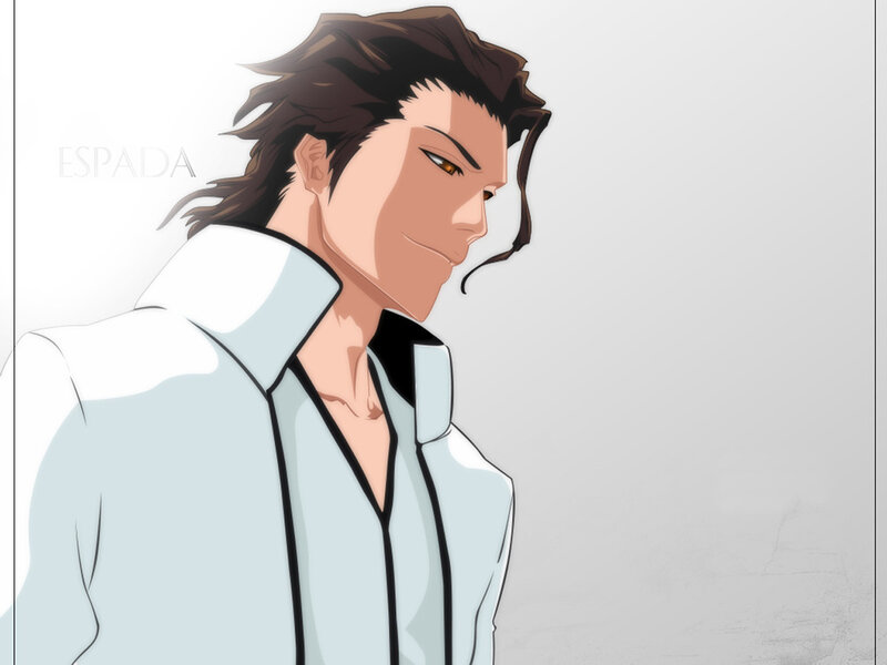 Anime Character in White Coat — Serious, Hair