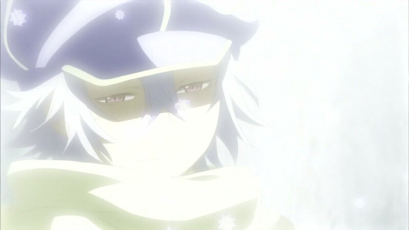 anime character in white light