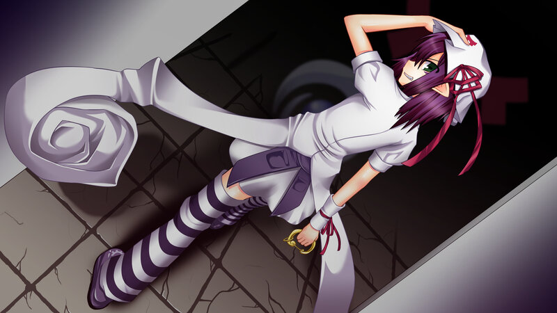 anime character in white outfit