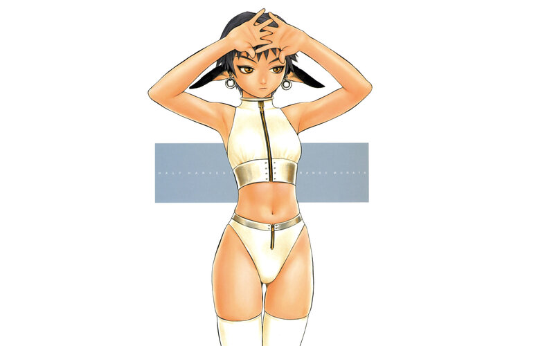 anime character in white outfit