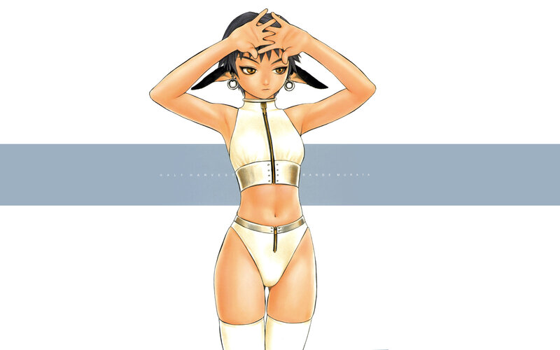 anime character in white outfit