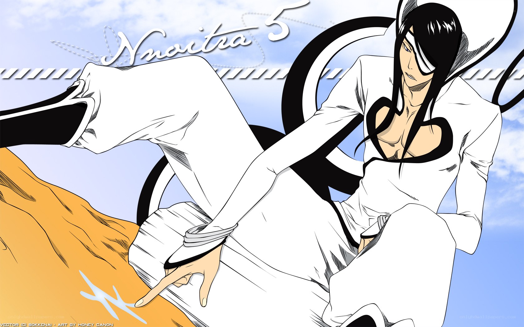 anime character in white outfit