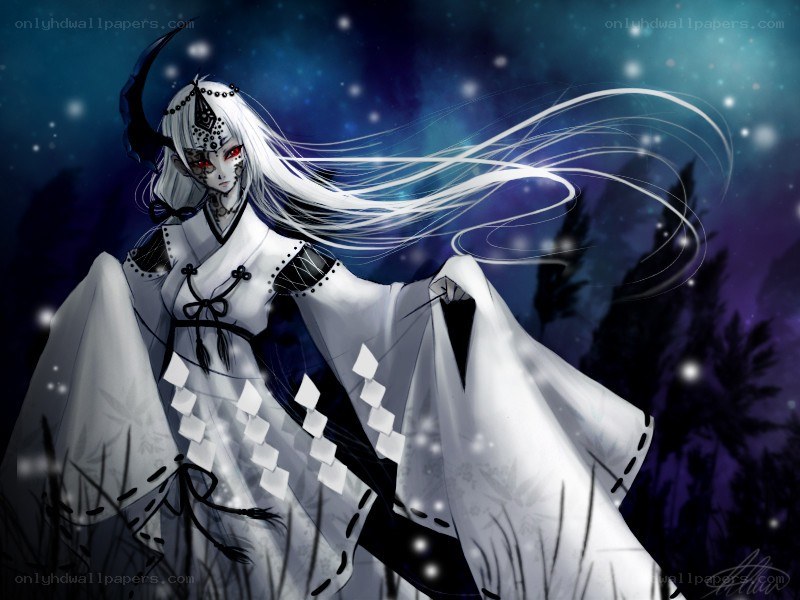 anime character in white robe