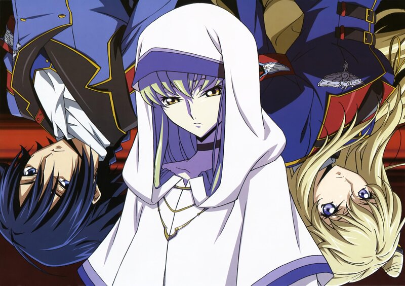 Anime Character in White Robe — Dramatic, Anime Characters