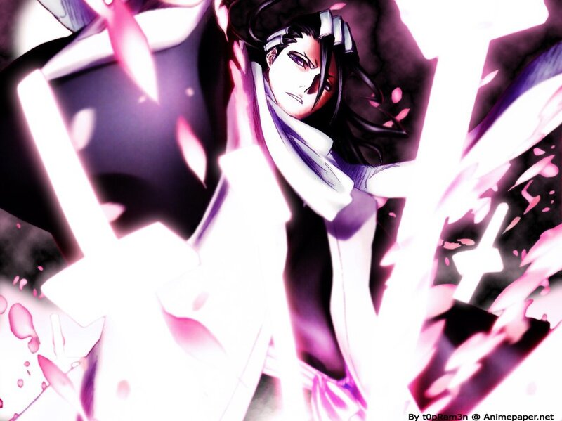 Anime Character in White Robe — Dramatic, Sword