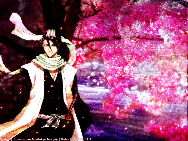 Anime Character in White Robe — Pink, Dramatic