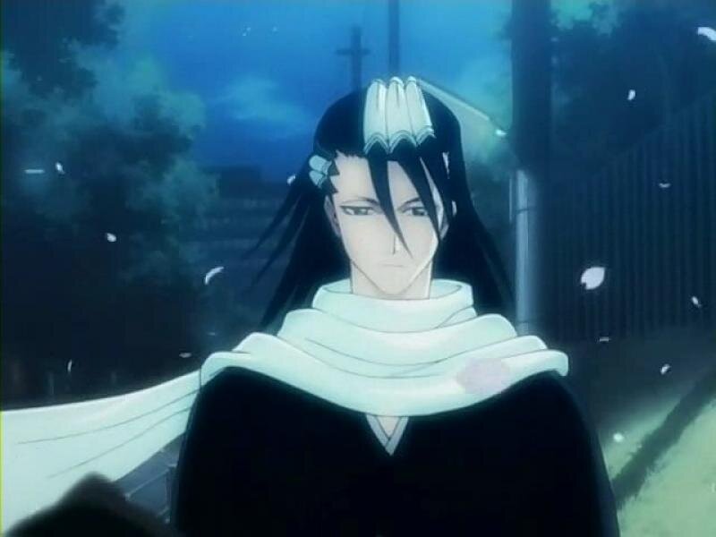 Anime Character in White Scarf
