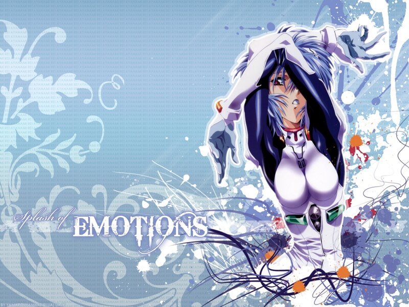 Anime Character in White Suit — Blue