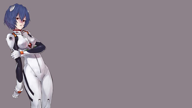 Anime Character in White Suit — Gray