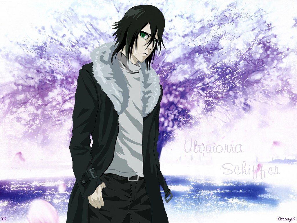 anime character in winter