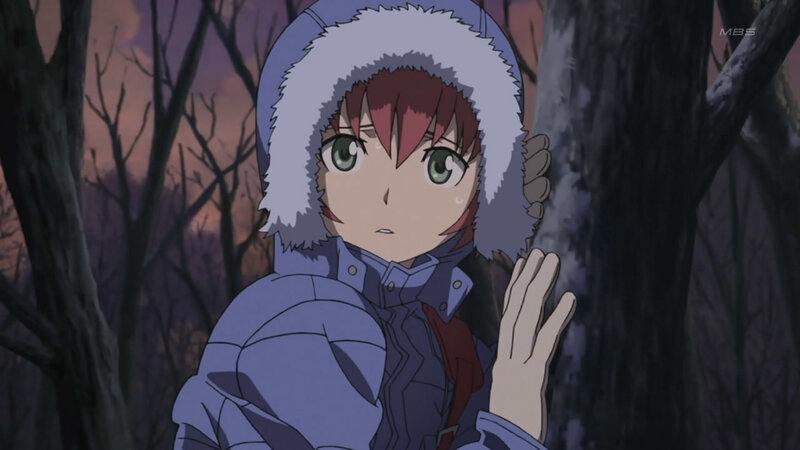 anime character in winter coat