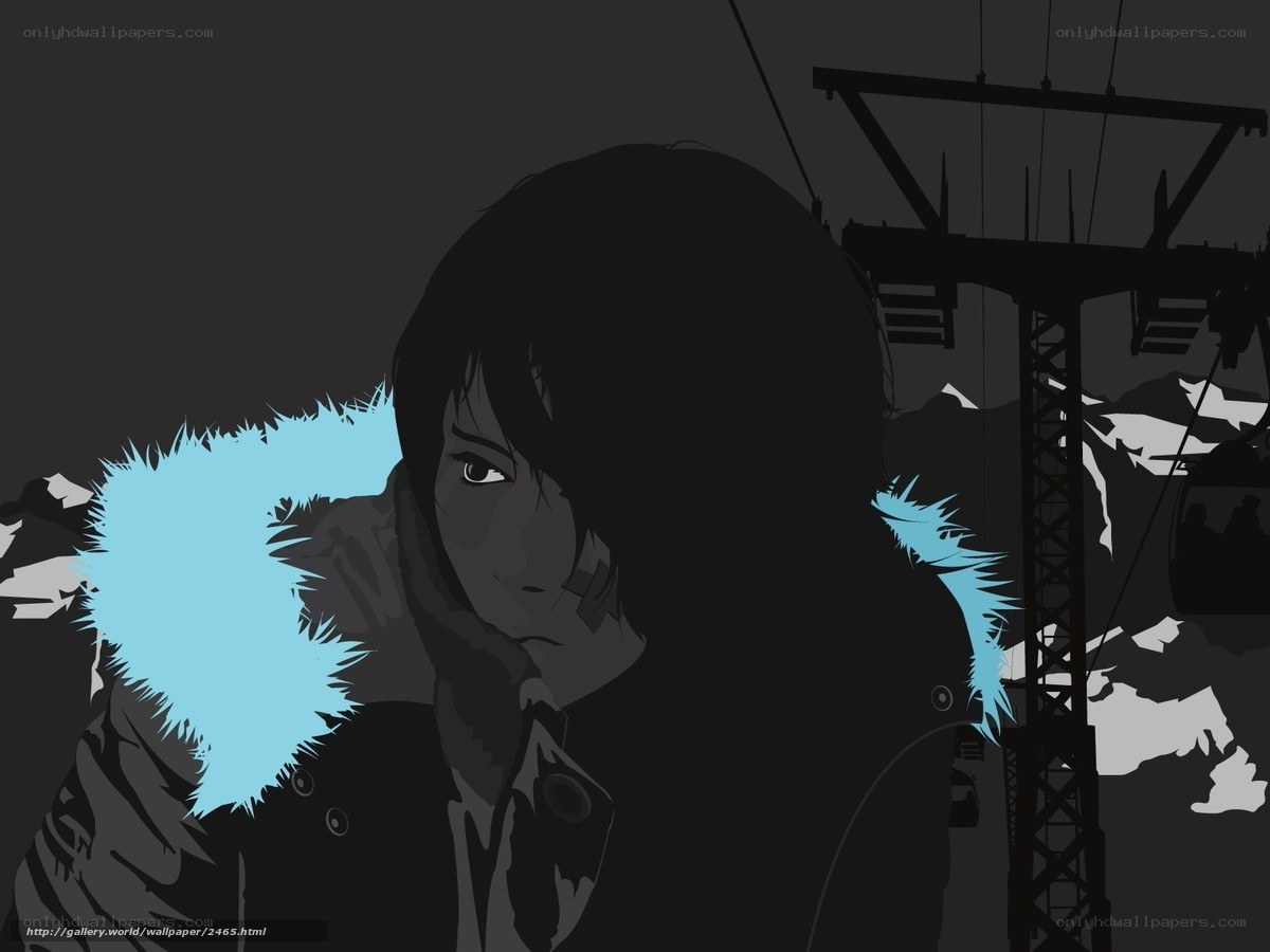 anime character in winter coat