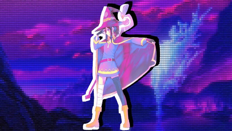 Anime Character in Wizard Outfit
