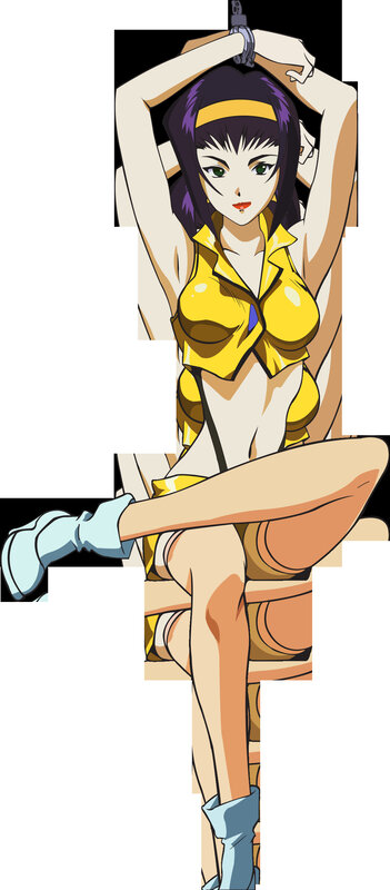Anime character in yellow outfit