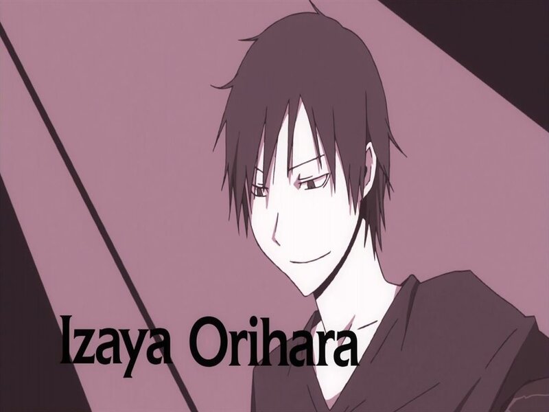 Anime Character Izaya Orihara