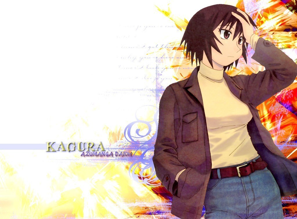 Anime character Kagura