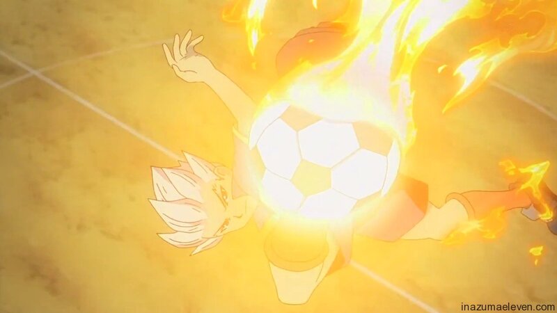 Anime Character Kicking Ball