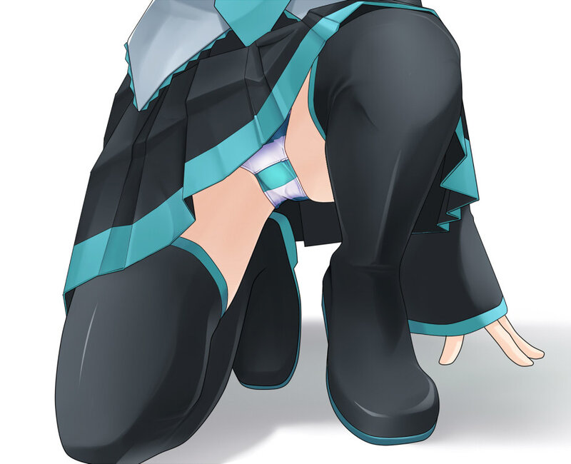 anime character kneeling
