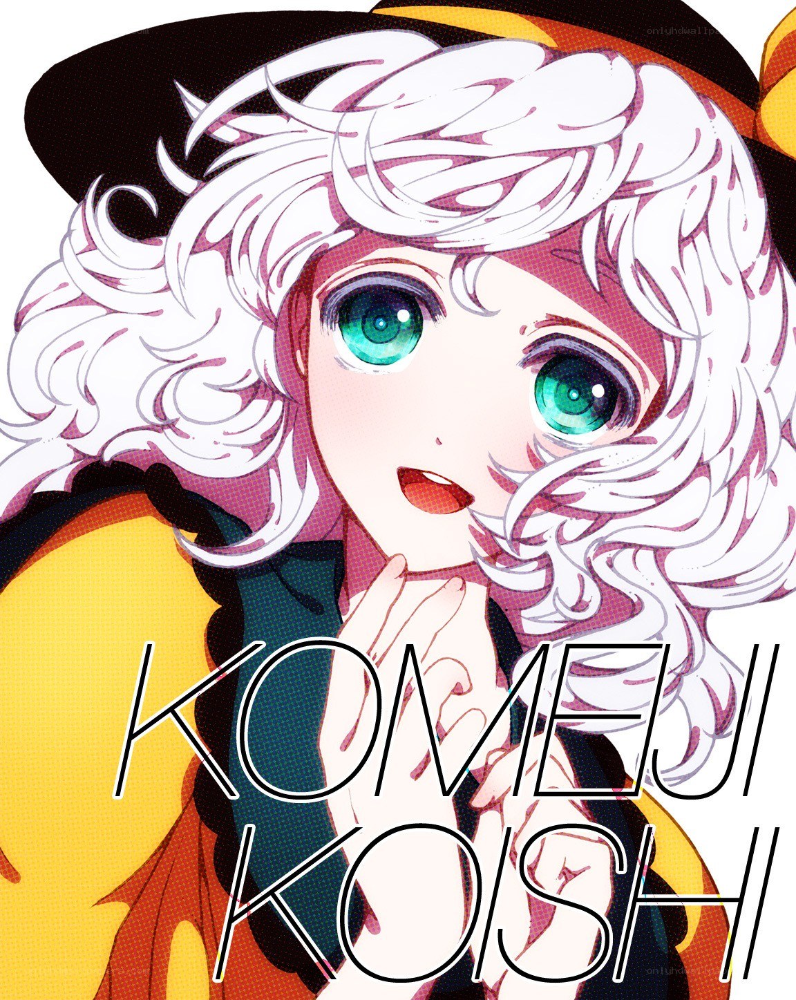 Anime character Komeji Koish