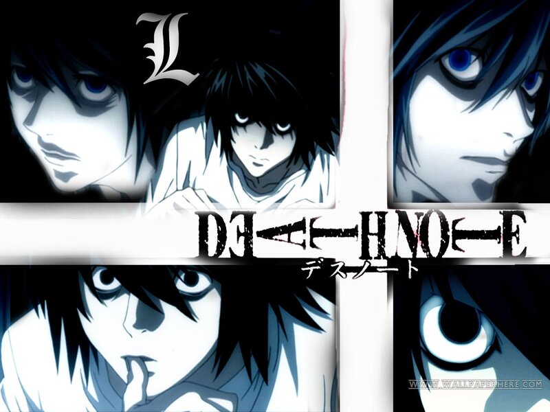 Anime Character L — Black