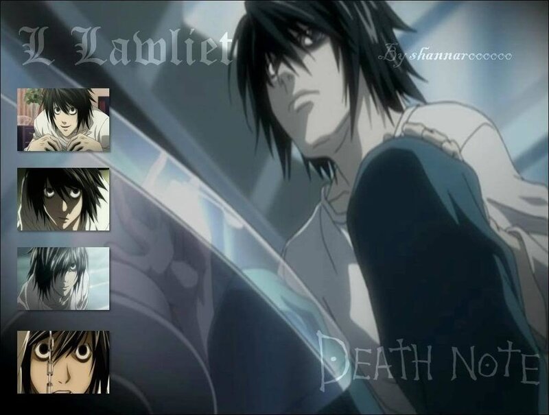 Anime Character L — Gray