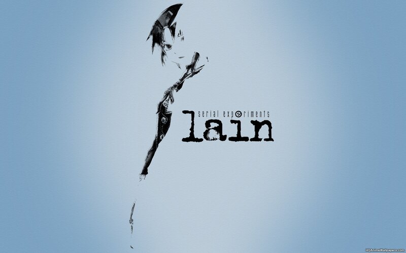 Anime Character Lain — Blue