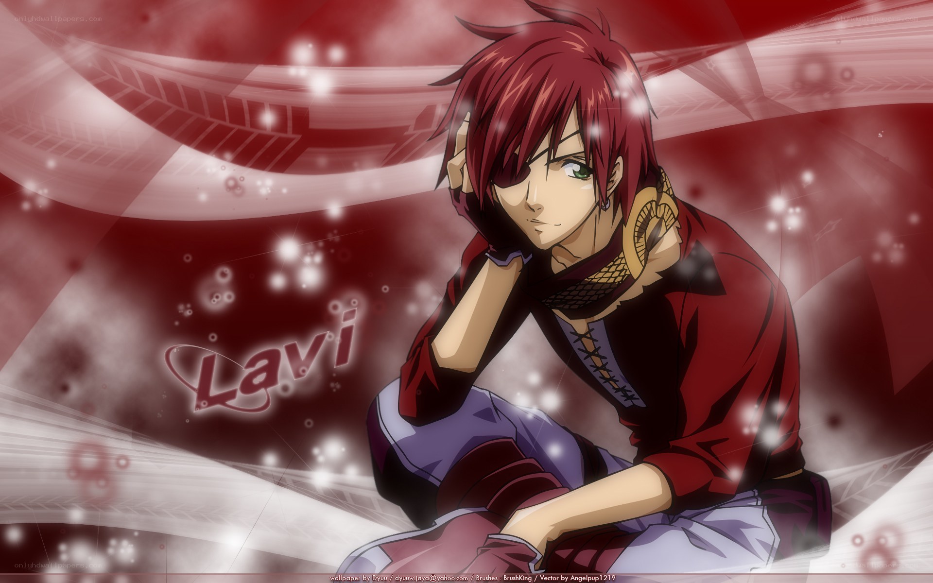 Anime character Lavi