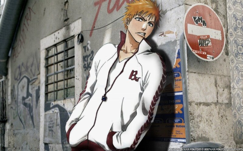 Anime Character Leaning — White