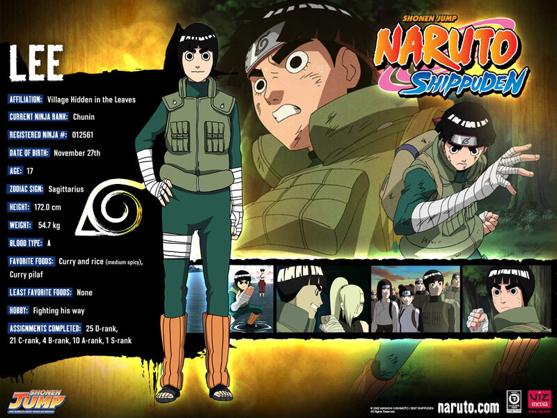 Anime Character Lee — Green, Dramatic, Character Profile