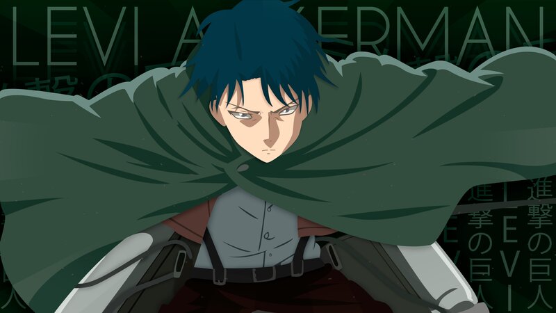 Anime Character Levi Ackerman