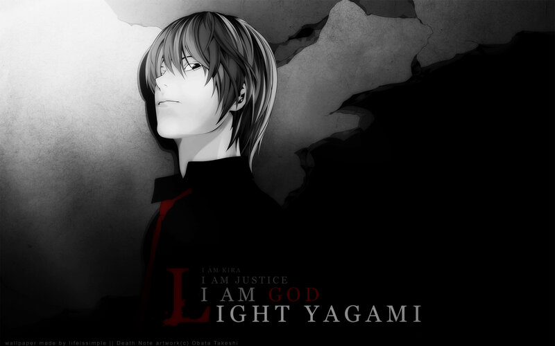 Anime Character Light Yagami