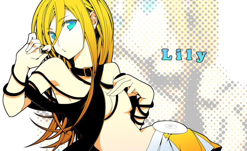 Anime character Lily portrait